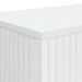 Masă de consolă Alb Lucios 101 x 29 x 74 cm Lemn prelucrat - WALTI WALTI