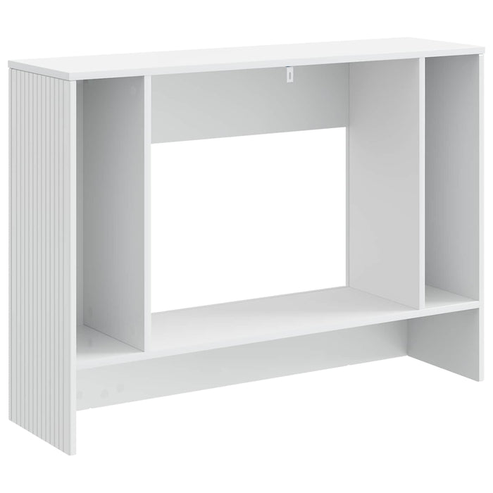 Masă de consolă Alb Lucios 101 x 29 x 74 cm Lemn prelucrat - WALTI WALTI