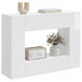 Masă de consolă Alb Lucios 101 x 29 x 74 cm Lemn prelucrat - WALTI WALTI