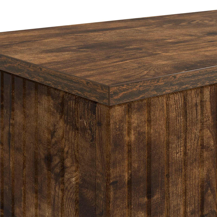 Masă de consolă Stejar Afumat 101 x 29 x 74 cm Lemn prelucrat - WALTI WALTI