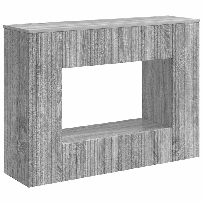 Masă de consolă Sonoma gri 101 x 29 x 74 cm Lemn prelucrat - WALTI WALTI