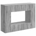 Masă de consolă Sonoma gri 101 x 29 x 74 cm Lemn prelucrat - WALTI WALTI