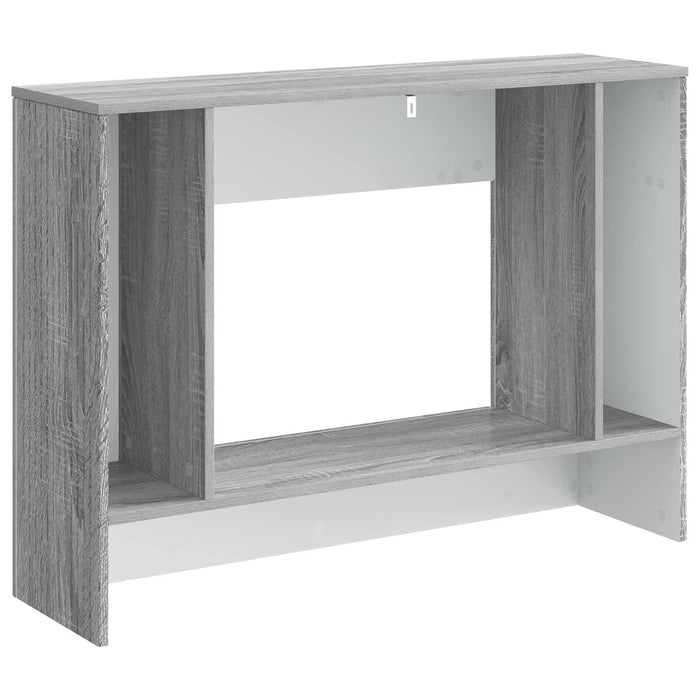 Masă de consolă Sonoma gri 101 x 29 x 74 cm Lemn prelucrat - WALTI WALTI