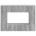Masă de consolă Sonoma gri 101 x 29 x 74 cm Lemn prelucrat - WALTI WALTI