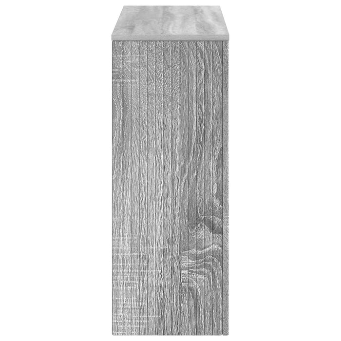 Masă de consolă Sonoma gri 101 x 29 x 74 cm Lemn prelucrat - WALTI WALTI