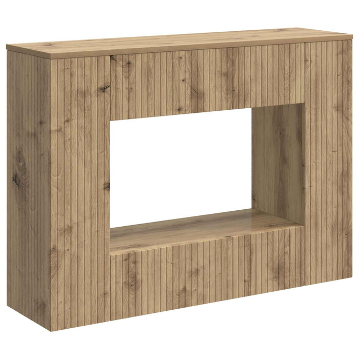 Masă de consolă Dungi Stejar Artizanal 101 x 29 x 74 cm - WALTI WALTI