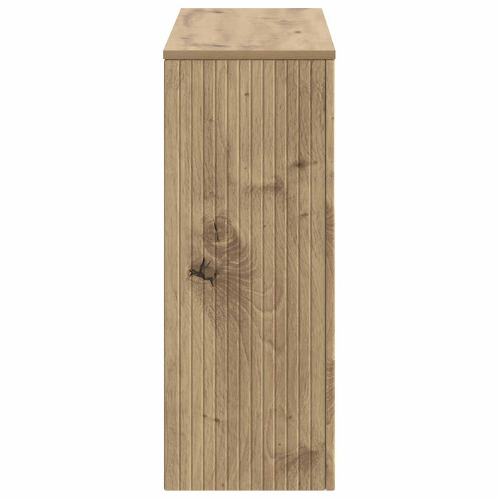 Masă de consolă Dungi Stejar Artizanal 101 x 29 x 74 cm - WALTI WALTI