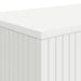 Masă de consolă Dungi Alb 155 x 29 x 74 cm Lemn prelucrat - WALTI WALTI