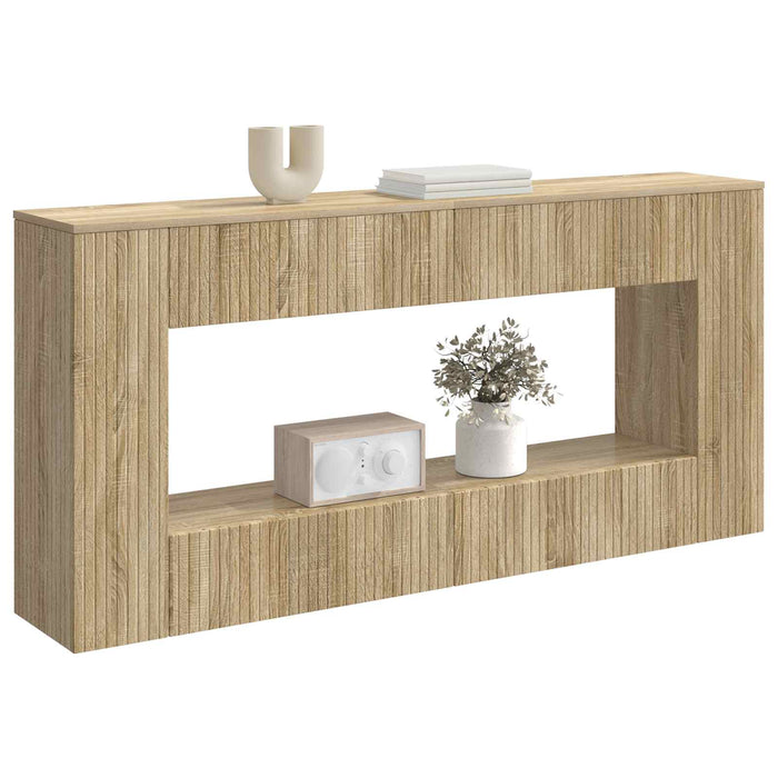 Masă de consolă Stejar Sonoma 155 x 29 x 74 cm Lemn prelucrat - WALTI WALTI