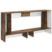 Masă de consolă Stejar Afumat 155 x 29 x 74 cm Lemn prelucrat - WALTI WALTI