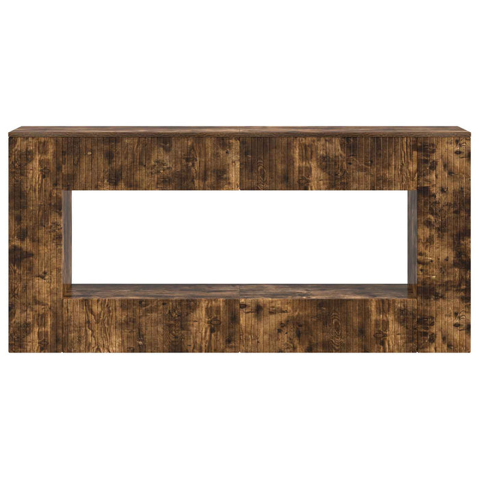 Masă de consolă Stejar Afumat 155 x 29 x 74 cm Lemn prelucrat - WALTI WALTI
