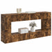 Masă de consolă Stejar Afumat 155 x 29 x 74 cm Lemn prelucrat - WALTI WALTI