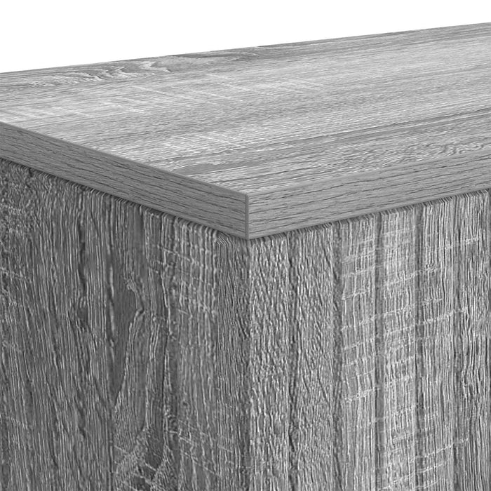 Masă de consolă Sonoma gri 155 x 29 x 74 cm Lemn prelucrat - WALTI WALTI