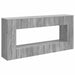Masă de consolă Sonoma gri 155 x 29 x 74 cm Lemn prelucrat - WALTI WALTI