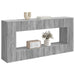Masă de consolă Sonoma gri 155 x 29 x 74 cm Lemn prelucrat - WALTI WALTI