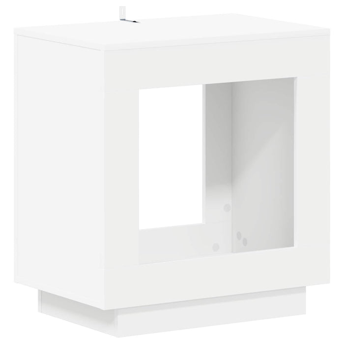 Masă laterală Alb 60 x 40 x 65 cm Lemn prelucrat - WALTI WALTI