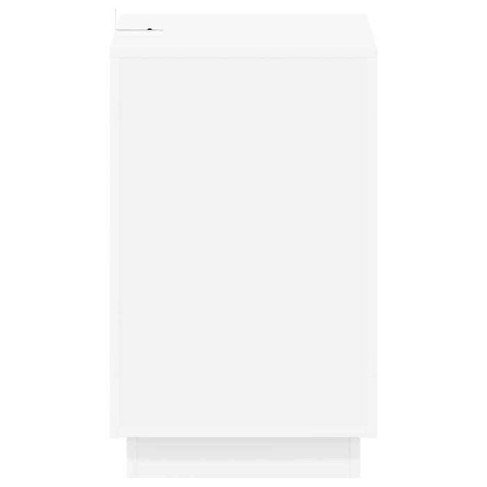 Masă laterală Alb 60 x 40 x 65 cm Lemn prelucrat - WALTI WALTI