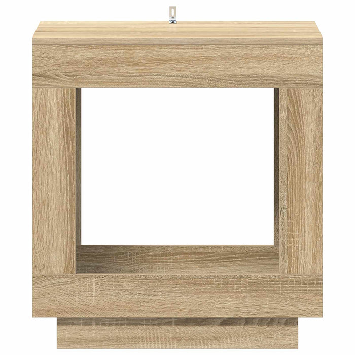 Masă laterală Stejar Sonoma 60 x 40 x 65 cm Lemn prelucrat - WALTI WALTI