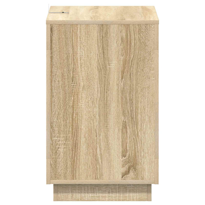 Masă laterală Stejar Sonoma 60 x 40 x 65 cm Lemn prelucrat - WALTI WALTI