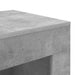 Masă laterală Gri Beton 60 x 40 x 65 cm Lemn prelucrat - WALTI WALTI