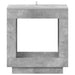 Masă laterală Gri Beton 60 x 40 x 65 cm Lemn prelucrat - WALTI WALTI