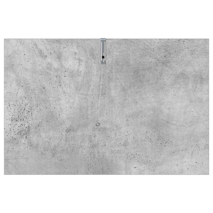 Masă laterală Gri Beton 60 x 40 x 65 cm Lemn prelucrat - WALTI WALTI