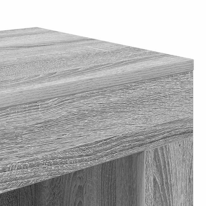 Masă laterală Sonoma gri 60 x 40 x 65 cm Lemn prelucrat - WALTI WALTI