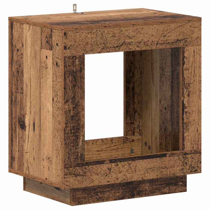 Masă laterală Lemn vechi 60 x 40 x 65 cm Lemn prelucrat - WALTI WALTI