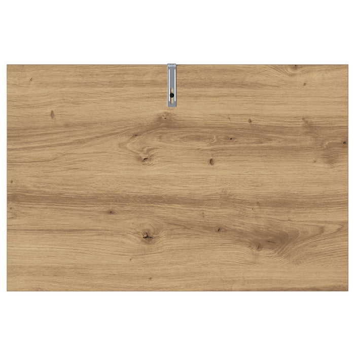 Masă laterală Stejar Artizanal 60 x 40 x 65 cm Lemn prelucrat - WALTI WALTI