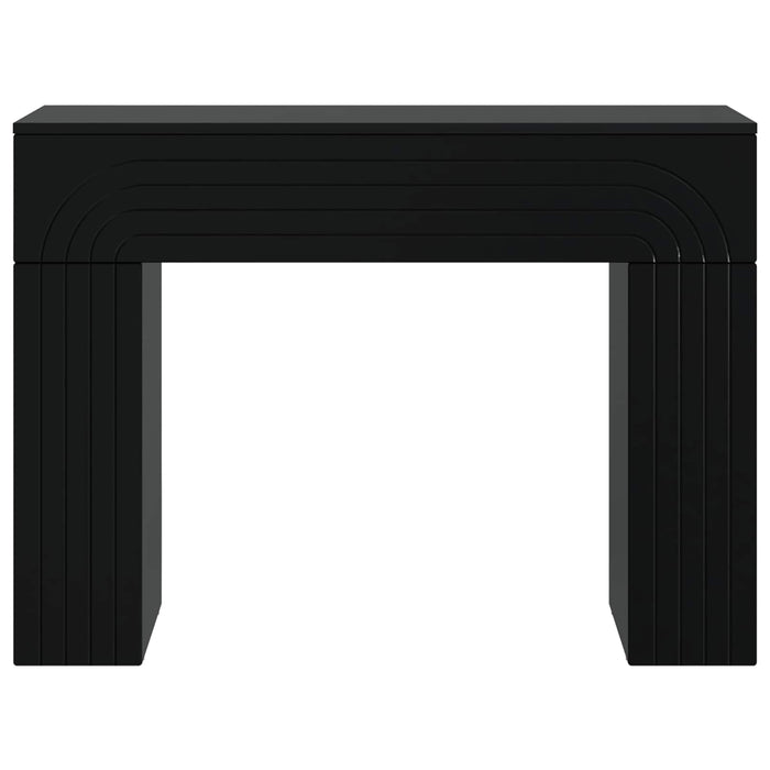 Masă de cafea Negru 102 x 35 x 75 cm Lemn prelucrat - WALTI WALTI