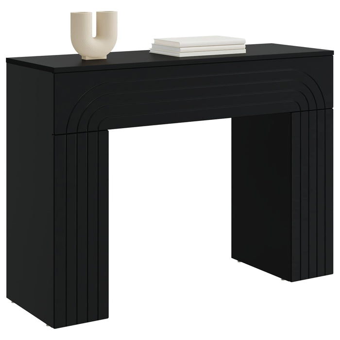 Masă de cafea Negru 102 x 35 x 75 cm Lemn prelucrat - WALTI WALTI