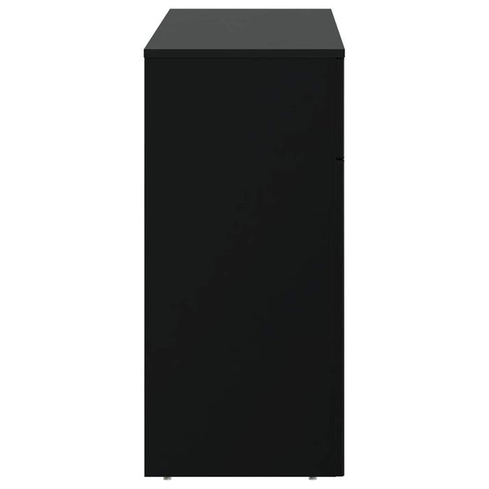 Masă de cafea Negru 102 x 35 x 75 cm Lemn prelucrat - WALTI WALTI