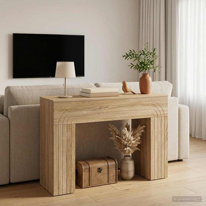 Masă de cafea Stejar Sonoma 102 x 35 x 75 cm Lemn prelucrat - WALTI WALTI