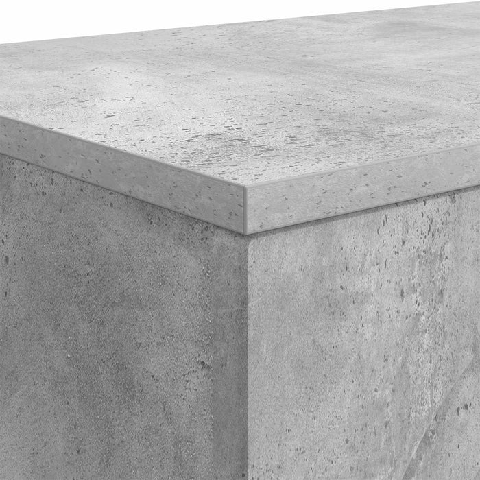 Masă de cafea Gri Beton 102 x 35 x 75 cm Lemn prelucrat - WALTI WALTI