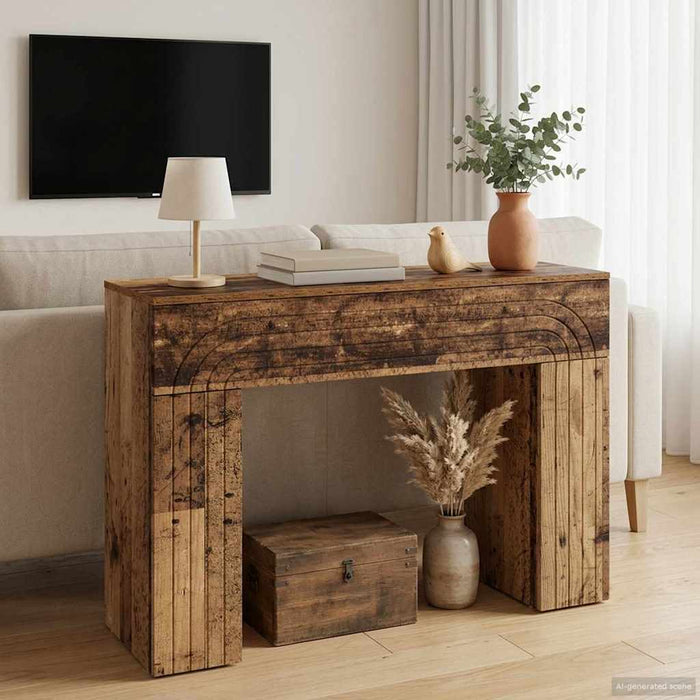 Masă de cafea Lemn vechi 102 x 35 x 75 cm Lemn prelucrat - WALTI WALTI