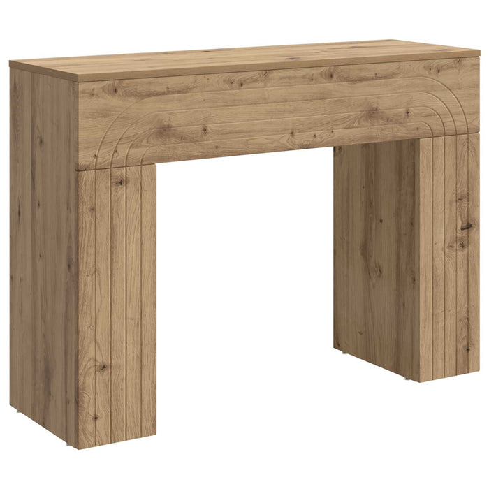 Masă de cafea Stejar Artizanal 102 x 35 x 75 cm Lemn prelucrat - WALTI WALTI