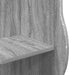 Raft de colț cu raft Sonoma gri 34 x 33 x 102 cm Lemn prelucrat - WALTI WALTI