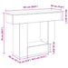 Sonoma gri 101 x 30 x 74 cm - WALTI WALTI