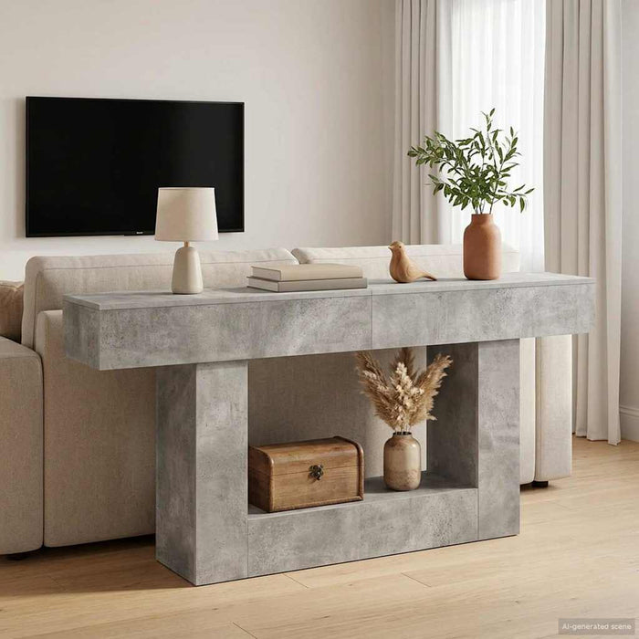 Gri Beton 160 x 30 x 74 cm - WALTI WALTI