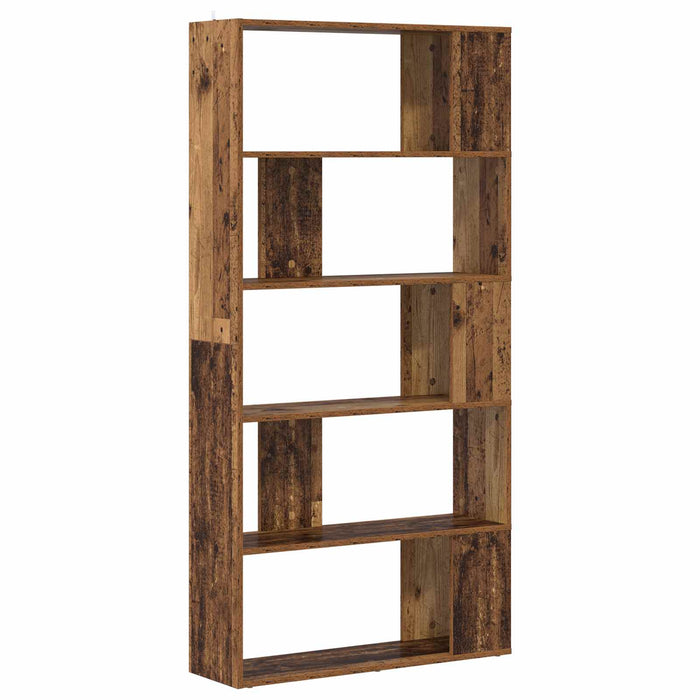 Dulap pentru cărți Lemn vechi 80 x 24 x 159 cm Lemn compozit - WALTI WALTI