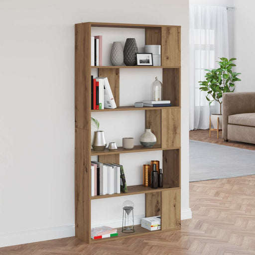 Dulap pentru cărți Stejar Artizanal 80 x 24 x 159 cm - WALTI WALTI