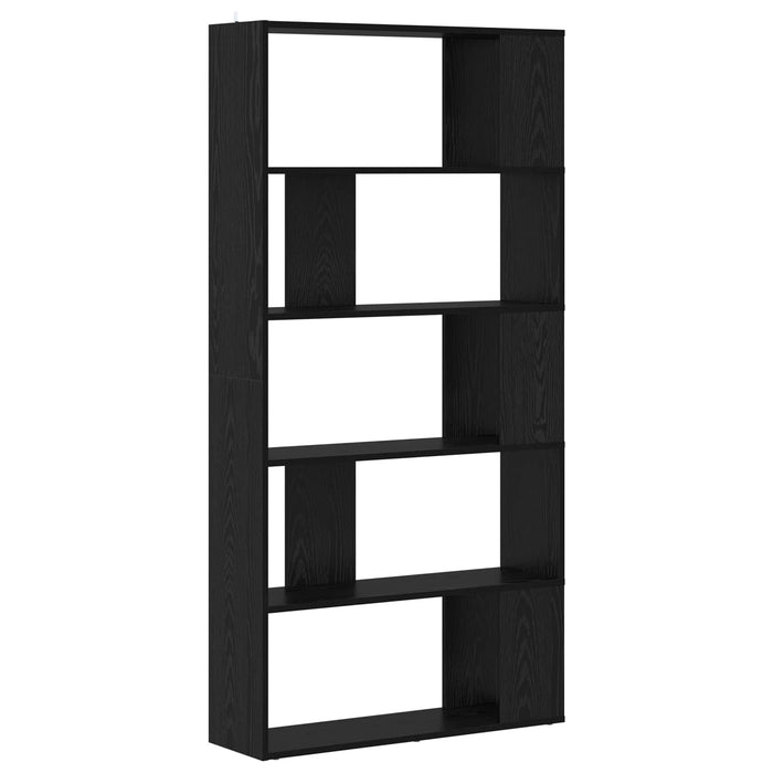 Dulap pentru cărți Stejar Negru 80 x 24 x 159 cm Lemn compozit - WALTI WALTI