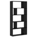Dulap pentru cărți Stejar Negru 80 x 24 x 159 cm Lemn compozit - WALTI WALTI