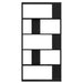 Dulap pentru cărți Stejar Negru 80 x 24 x 159 cm Lemn compozit - WALTI WALTI