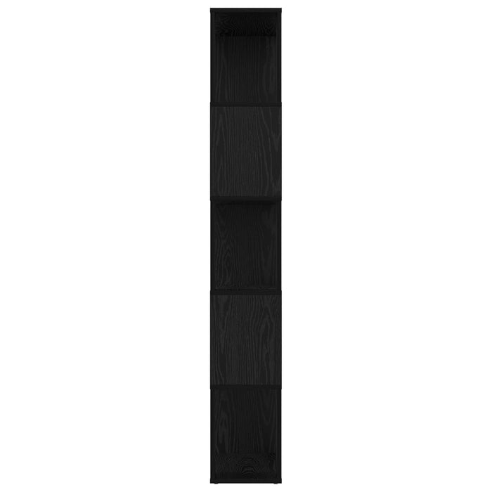 Dulap pentru cărți Stejar Negru 80 x 24 x 159 cm Lemn compozit - WALTI WALTI