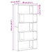 Dulap pentru cărți Stejar Negru 80 x 24 x 159 cm Lemn compozit - WALTI WALTI