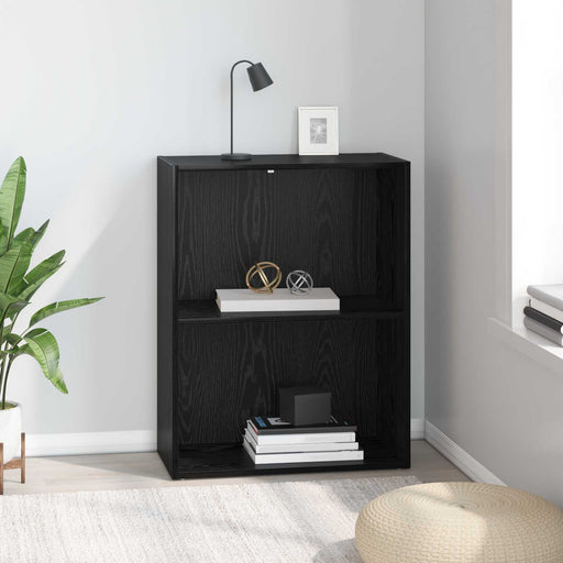 Raft pentru cărți Stejar Negru 60 x 30 x 76.5 cm Lemn compozit - WALTI WALTI