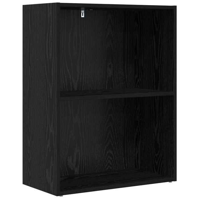 Raft pentru cărți Stejar Negru 60 x 30 x 76.5 cm Lemn compozit - WALTI WALTI