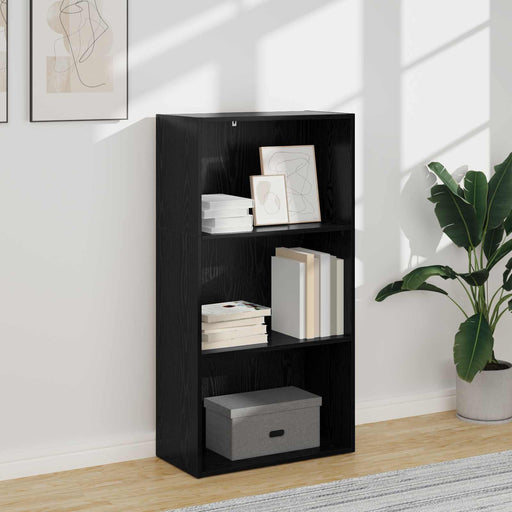 Raft pentru cărți Stejar Negru 60 x 30 x 76.5 cm Lemn compozit - WALTI WALTI