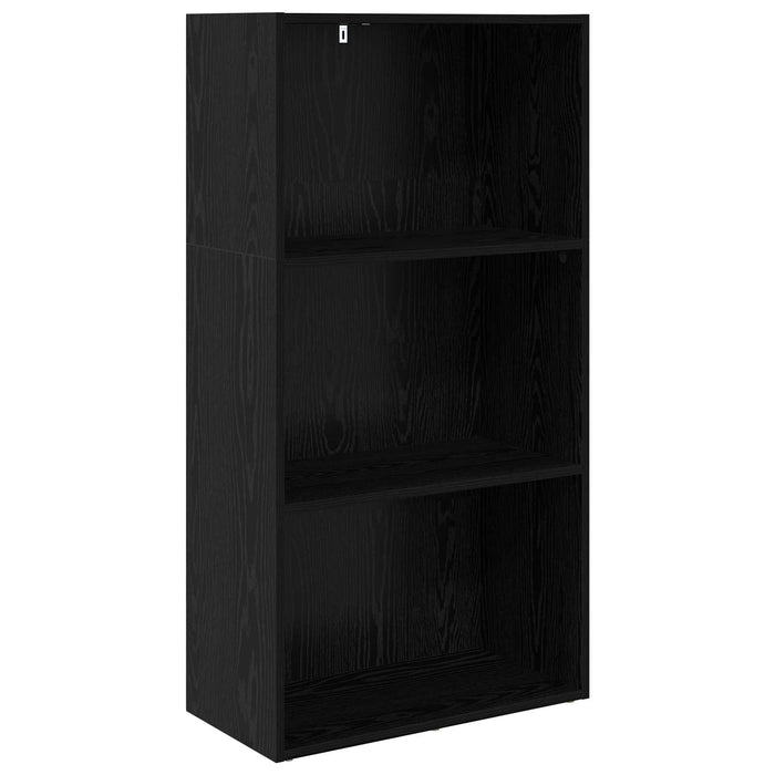 Raft pentru cărți Stejar Negru 60 x 30 x 76.5 cm Lemn compozit - WALTI WALTI